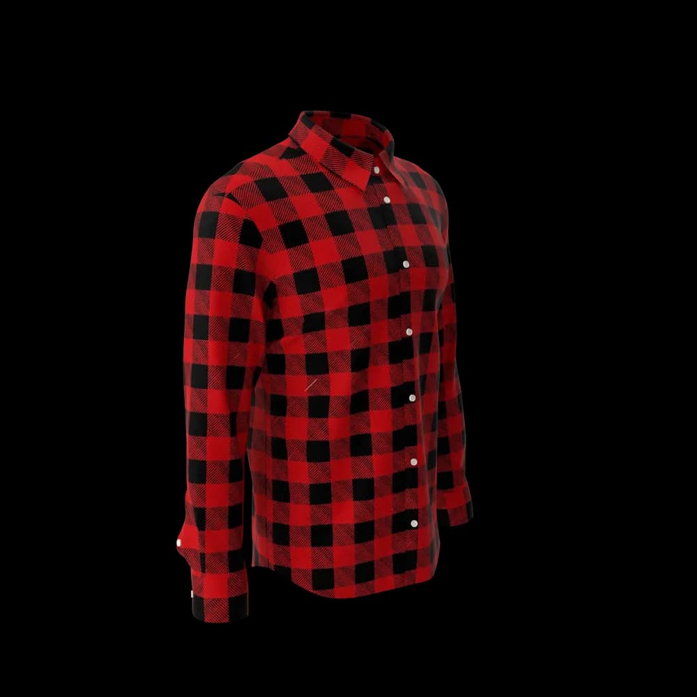 Man Plaid Shirt - 4