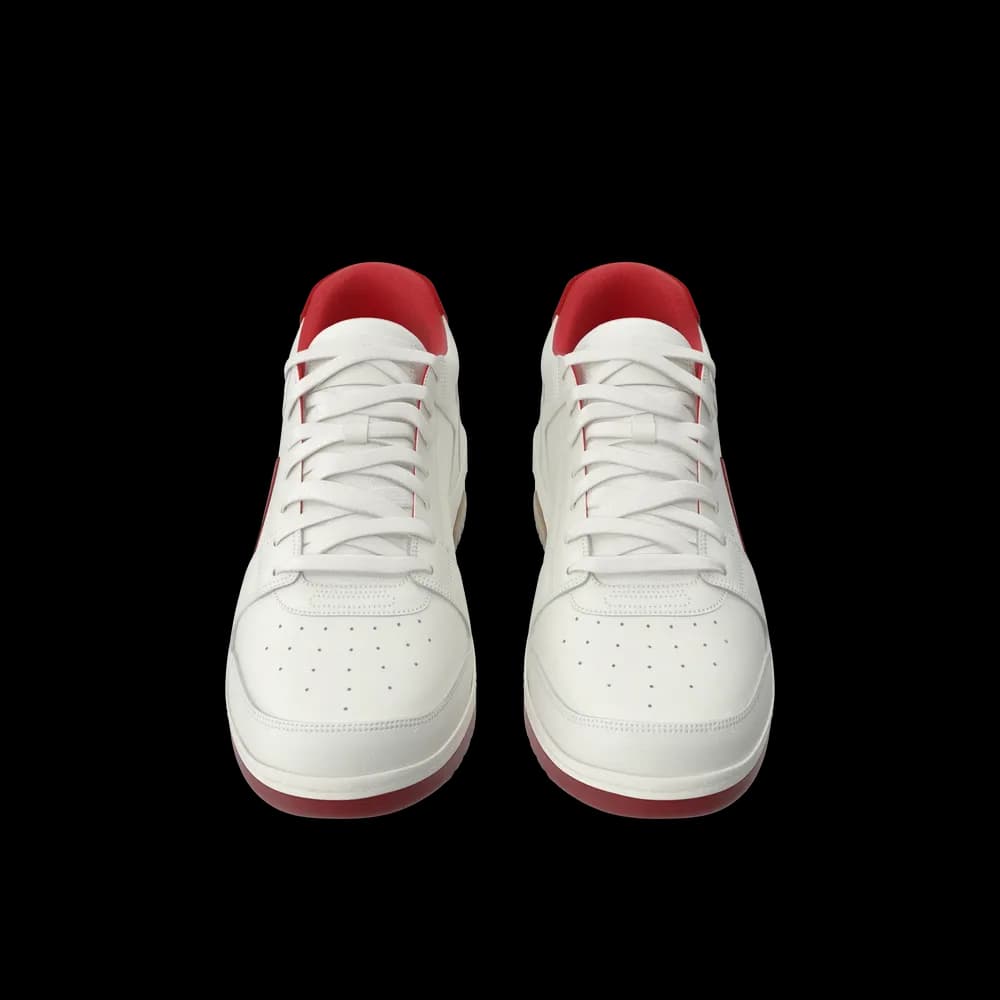 Sports Sneakers Off White & Red - 3