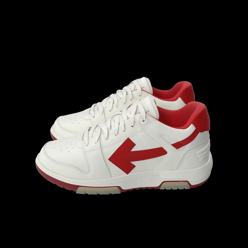 Sports Sneakers Off White Red - 2