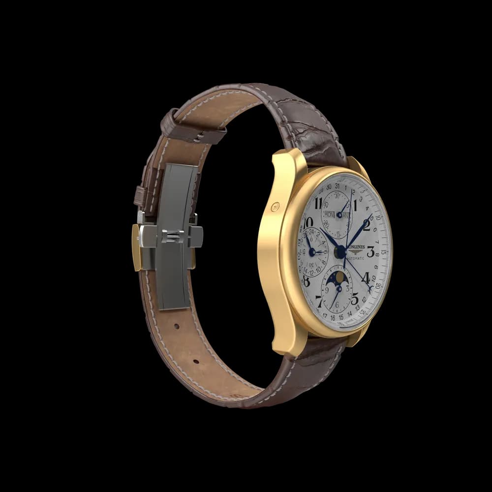 Brown Leather Belt Watch - 3