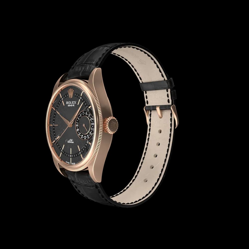 Rolex Cellini Date Black Dial - 2