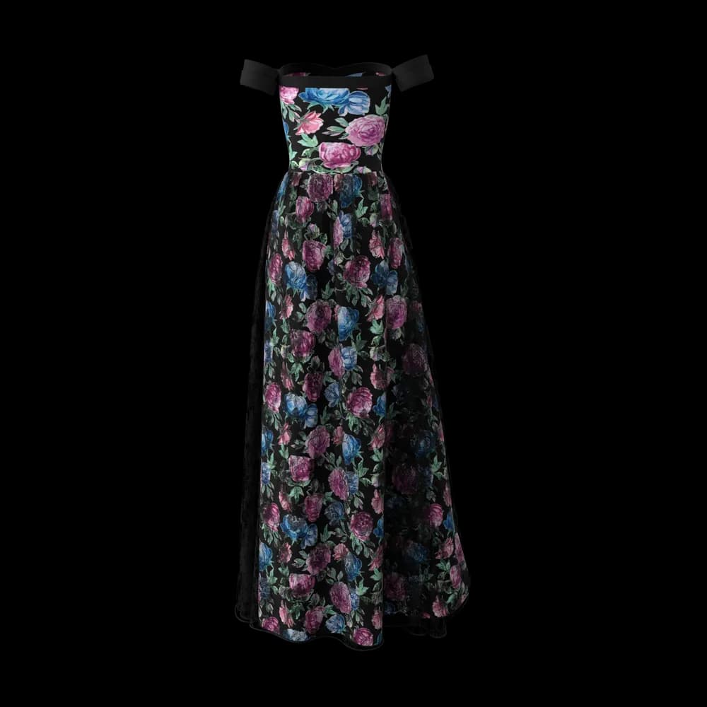 Black Women's Gown - 3