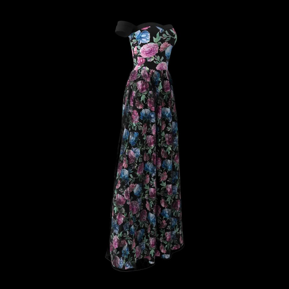 Black Women's Gown - 4